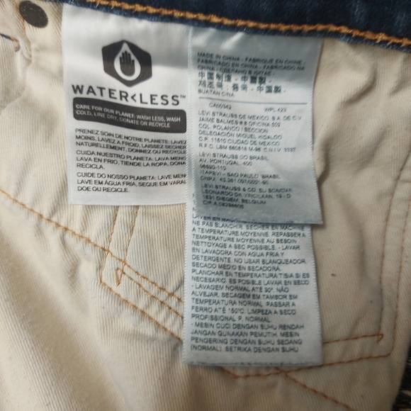 Red Tag Levi's Large Letters size 38 - Picture 4 of 10